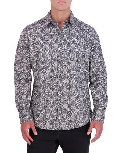 Robert Graham Dawson Woven In Grey
