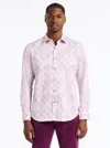 Robert Graham Delancey Long Sleeve Button Down Shirt In Pink