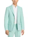 Robert Graham Delave Linen Slim Fit Suit Jacket In Light Teal
