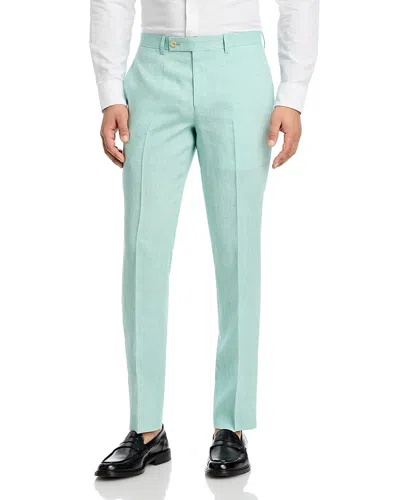 Robert Graham Delave Linen Slim Fit Suit Pants In Light Teal