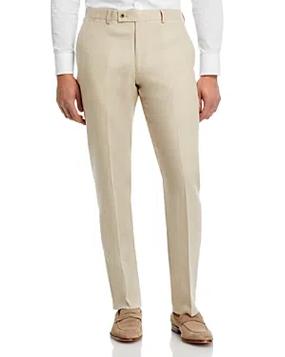 Robert Graham Delave Linen Slim Fit Suit Trousers In Oatmeal