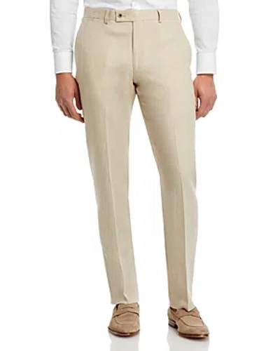 Robert Graham Delave Linen Slim Fit Suit Pants In Oatmeal