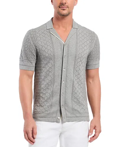 ROBERT GRAHAM DELMAR SHORT SLEEVE SWEATER