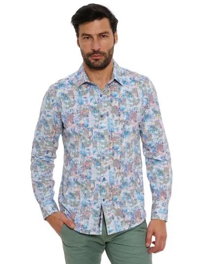 ROBERT GRAHAM ROBERT GRAHAM DELRAY LONG SLEEVE BUTTON DOWN SHIRT