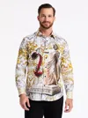 Robert Graham Dionysian Long Sleeve Button Down Shirt Tall In Multi