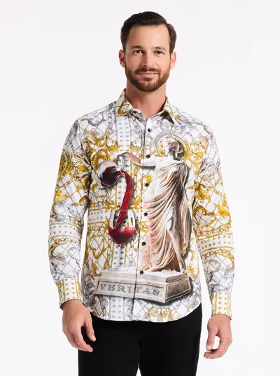 Robert Graham Dionysian Long Sleeve Button Down Shirt Tall In Multi