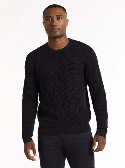Robert Graham Dobbs Long Sleeve Sweater In Black