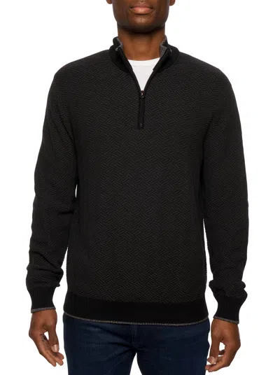 Robert Graham Draco Sweater In Black