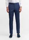 Robert Graham Sharkskin Modern Fit Suit Pants In Navy