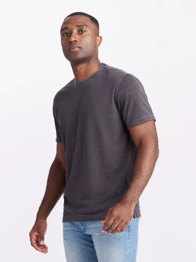 Robert Graham Durgan Short Sleeve T-shirt In Gray
