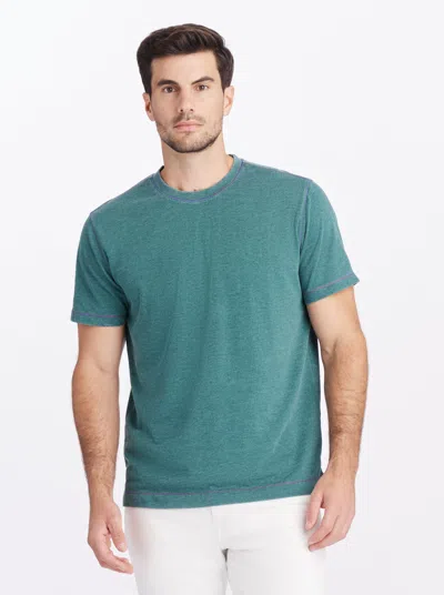 Robert Graham Durgan Short Sleeve T-shirt In Green