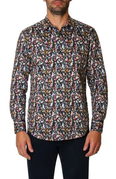 Robert Graham Durham Paisley Woven Button-up Shirt In Multi