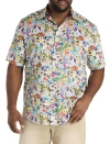 Robert Graham Dxl Big & Tall Multi-stamp Print Sport Shirt