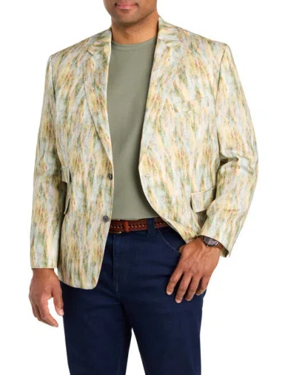 Robert Graham Dxl Big & Tall  Watercolor Sport Coat In Multi