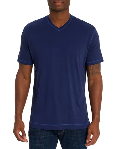 Robert Graham Eastwood T-shirt In Navy