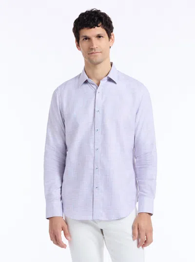 Robert Graham Edison Long Sleeve Button Down Shirt In Purple