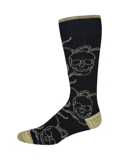 Robert Graham Edmen Socks In Black