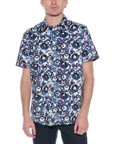Robert Graham Edmund Classic Fit Shirt In Blue