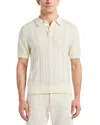 Robert Graham Edvan Short Sleeve Wool Blend Polo Sweater