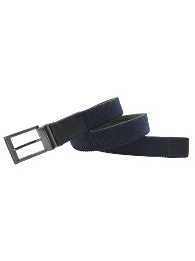 Robert Graham Eli Belt In Blue