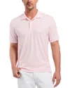 Robert Graham Elias Basket Weave Jacquard Knit Polo In Pink