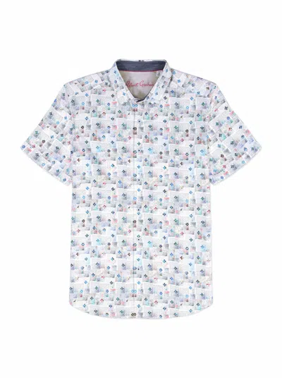 Robert Graham Embarcadero Short Sleeve Button Down Shirt In Multi