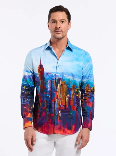 Robert Graham Empire Long Sleeve Button Down Shirt In Multi