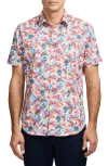 Robert Graham Escape Short Sleeve Button-up Shirt In Multi