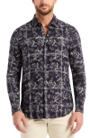 Robert Graham Essex Floral Button-up Shirt In Blue