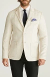 Robert Graham Faux Suede Blazer In Stone