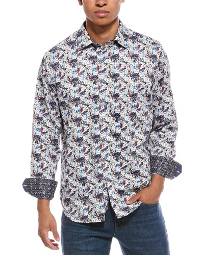 Robert Graham Fenton Classic Fit Woven Shirt In Multi