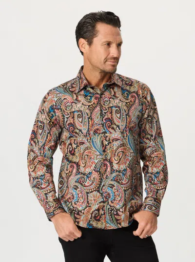 Robert Graham Ferncraw Long Sleeve Button Down Shirt In Multi