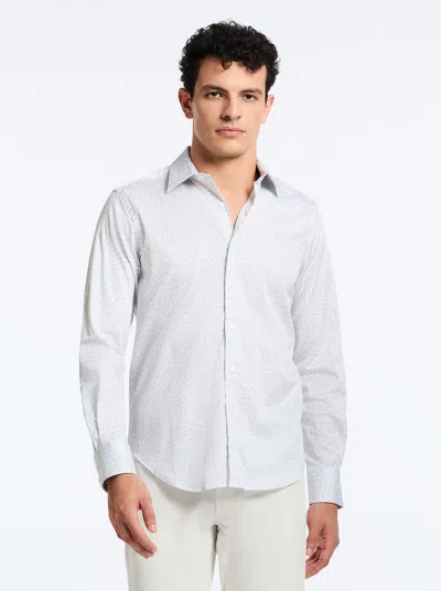 Robert Graham Figueroa Long Sleeve Button Down Shirt In White