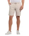 Robert Graham Fornillo Seersucker Relaxed Fit 8 Shorts In Neutral