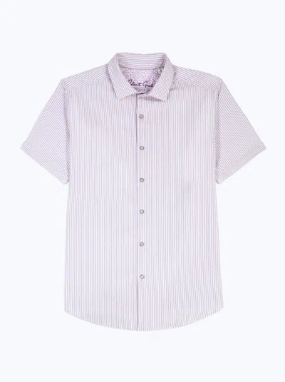 Robert Graham Fornillo Short Sleeve Button Down Shirt In White