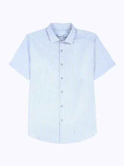 Robert Graham Fornillo Short Sleeve Button Down Shirt In Navy