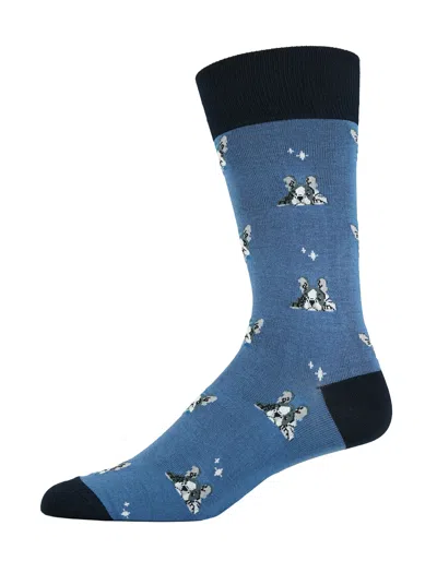 Robert Graham Frenchie Socks In Grey