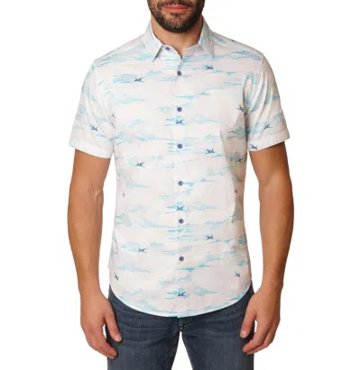 Robert Graham Fulton Short Sleeve Button Down Shirt In Multi