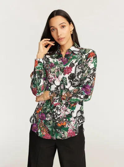 Robert Graham Gabriela Shirt In Multi