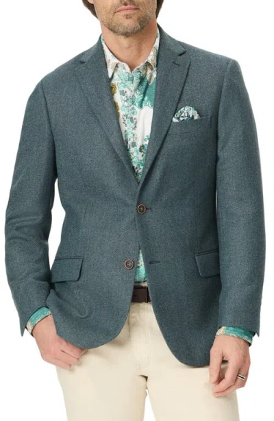 Robert Graham Galadean Wool Blend Sport Coat In Teal
