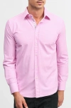 Robert Graham Galvan Print Woven Button-up Shirt In Pink