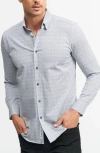 Robert Graham Galvan Print Woven Button-up Shirt<br /> In White