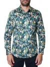 Robert Graham Gatlin Long Sleeve Button Down Shirt In Multi
