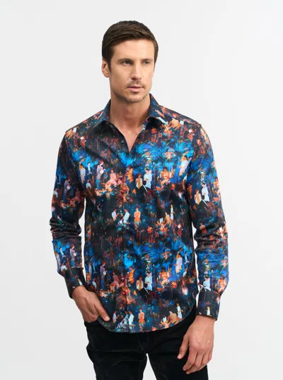 Robert Graham Gatsby Long Sleeve Shirt In Multi