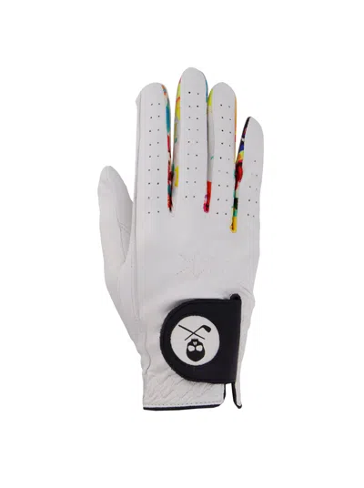 Robert Graham Gavin Golf Glove- Right Hand In White