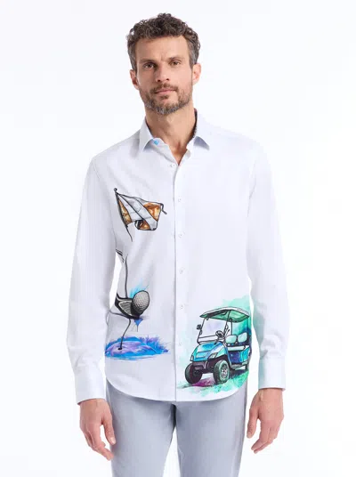 Robert Graham Genesis Long Sleeve Button Down Shirt In Multi