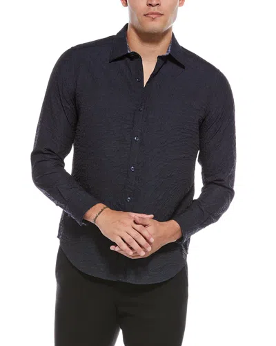 Robert Graham Geoglyph Shirt In Blue