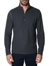 Robert Graham Germano Long Sleeve Knit Top In Black