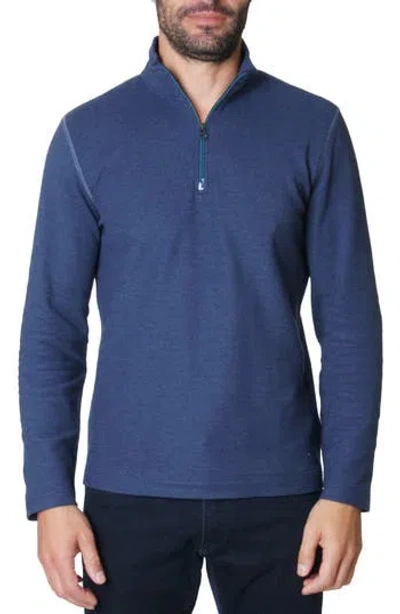 ROBERT GRAHAM ROBERT GRAHAM GERMANO QUARTER ZIP PULLOVER