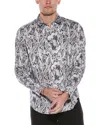 Robert Graham Gibbs Woven Button-up Shirt In Black